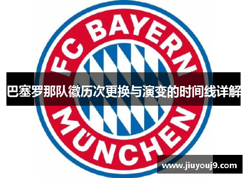 巴塞罗那队徽历次更换与演变的时间线详解